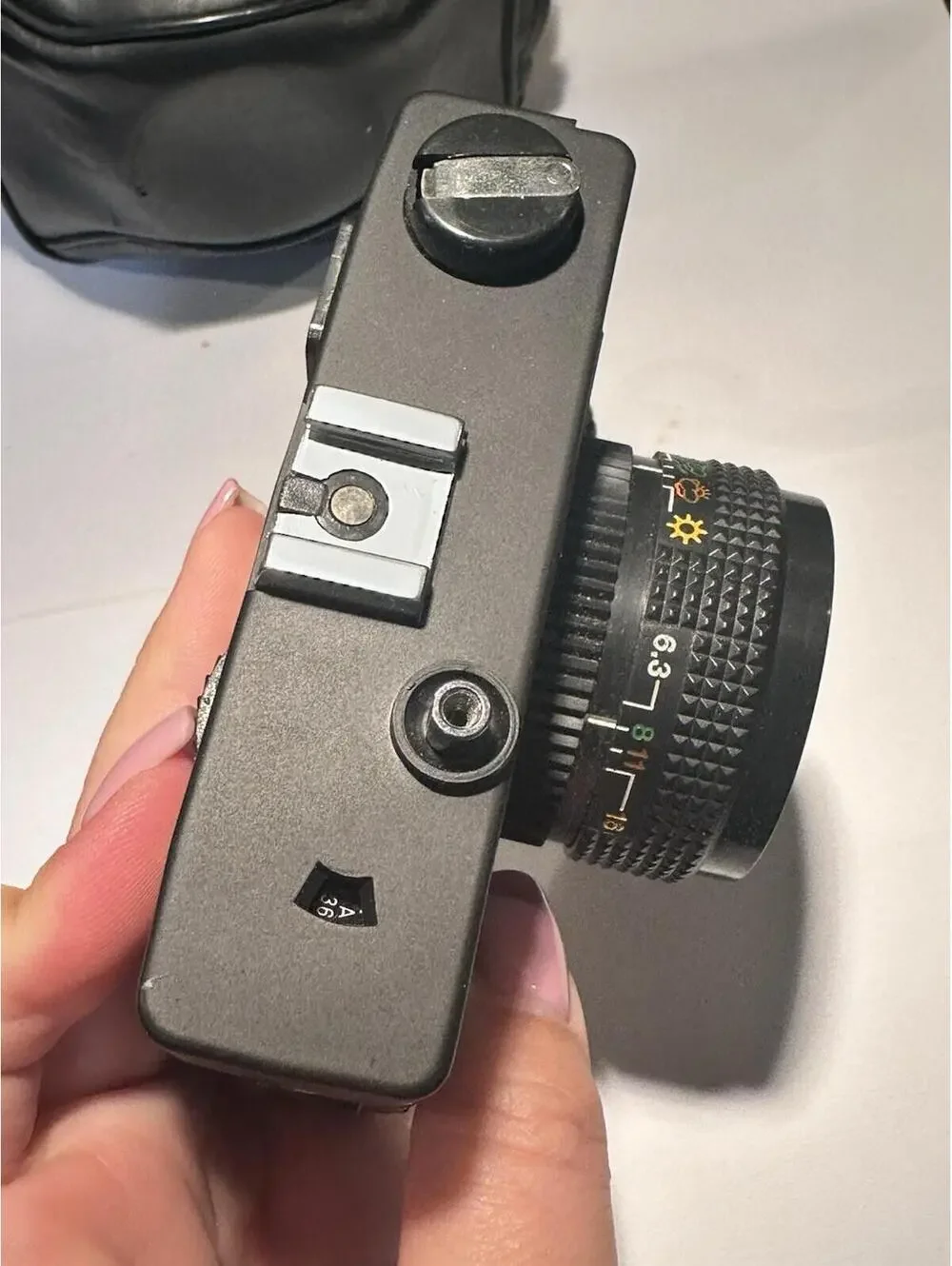 VTG Kalimar K660 35mm Film Camera 40mm f/6.3 Optical Glass Lens Fixed Focus Case